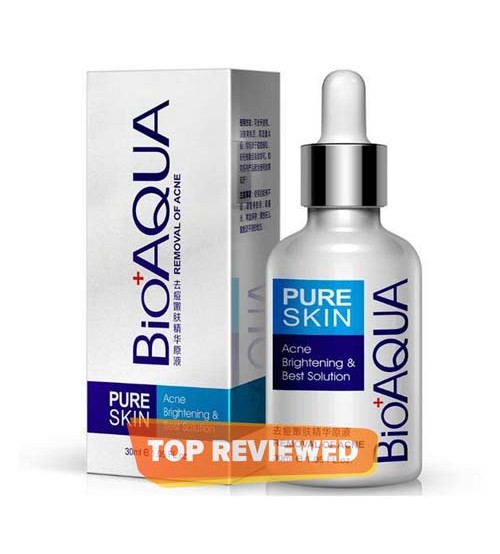 Bioaqua Pure Skin Anti Acne Serum Facial Removal Solution 30ml